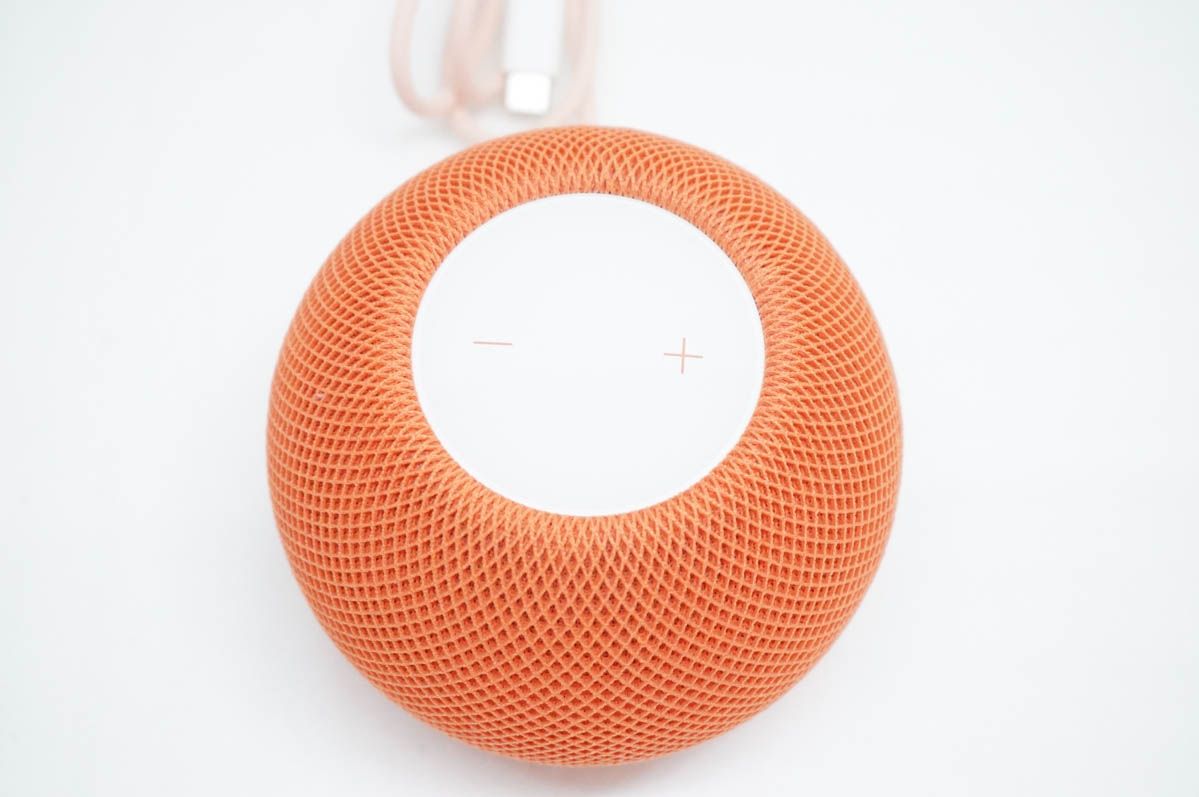 中古】Appleアップル スマートスピーカー HomePod mini オレンジ