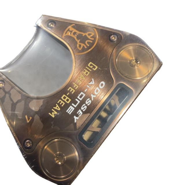 【中古】 オデッセイ Ai-ONE GIRAFFE-BEAM #7 34インチ パター PT STROKE LAB 90 スチール (フレックスその他) メンズ 男性用 右利き 右用 Nランク ゴルフクラブ