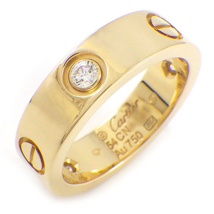 カルティエ Cartier リング ラブ クラシックモデル B4032454 3ポイント