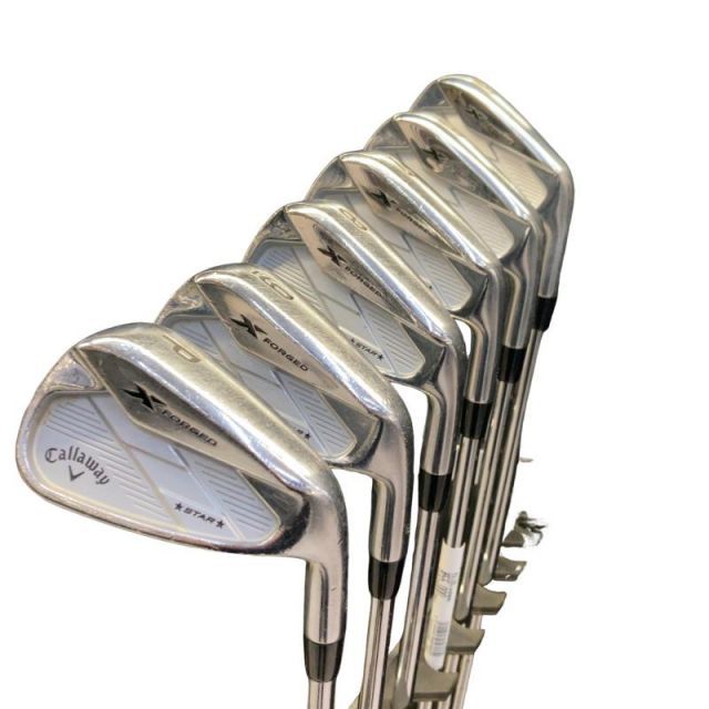 【中古】 キャロウェイ X FORGED STAR 6S アイアンセット IR NS PRO 950GH neo (フレックスS) メンズ 男性用 右利き 右用 Cランク ゴルフクラブ