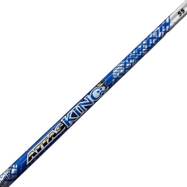 【中古】 ダンロップスリーブ付き(XXIO2026プラス/ZXi系) マミヤドライバー用 シャフト ATTAS KING 5 (フレックスS)Bランク ゴルフクラブ