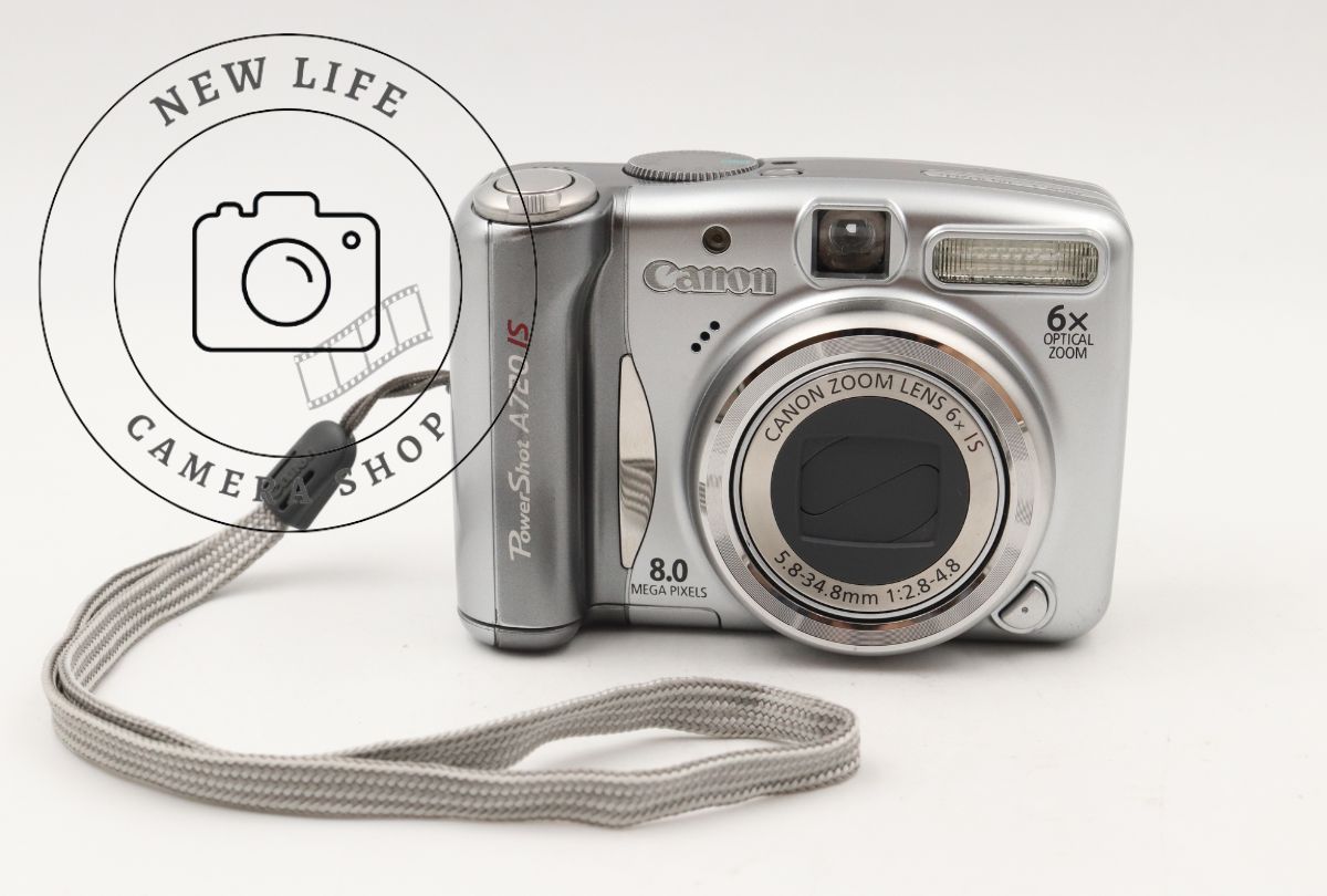 美品☆キヤノン Canon コンパクトデジタルカメラ PowerShot A720 IS ##18439