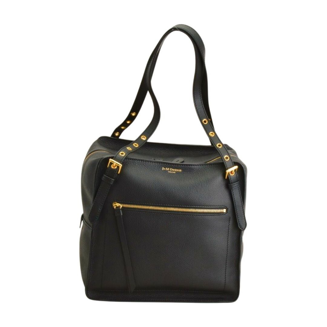 ジェイアンドエムデヴィッドソン J&M Davidson トート/ハンドバッグ レザー ミニボストン ブラック ゴールド金具 レディース F-B6862 21,560円