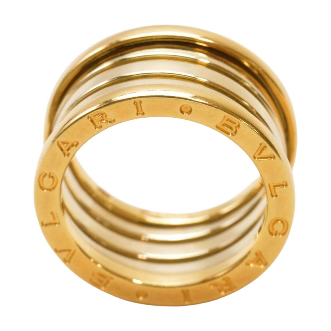 ブルガリ BVLGARI B-Zero1 リング/指輪 イエローゴールド/ホワイトゴールド K18 750 #56(15号相当) レディース F-ACE1746