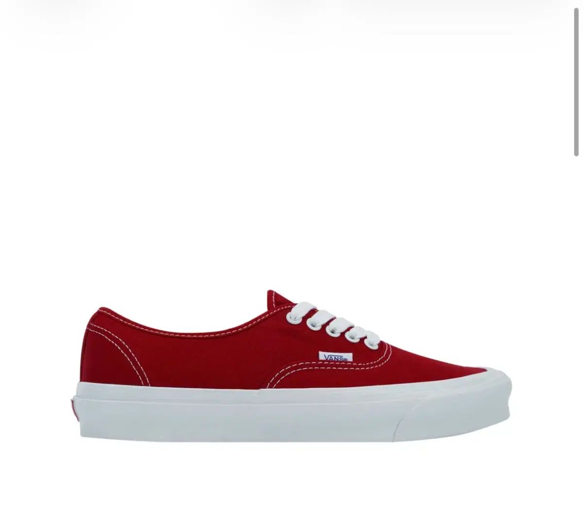 VANS ボルト OG アセンティック LX レッド 245