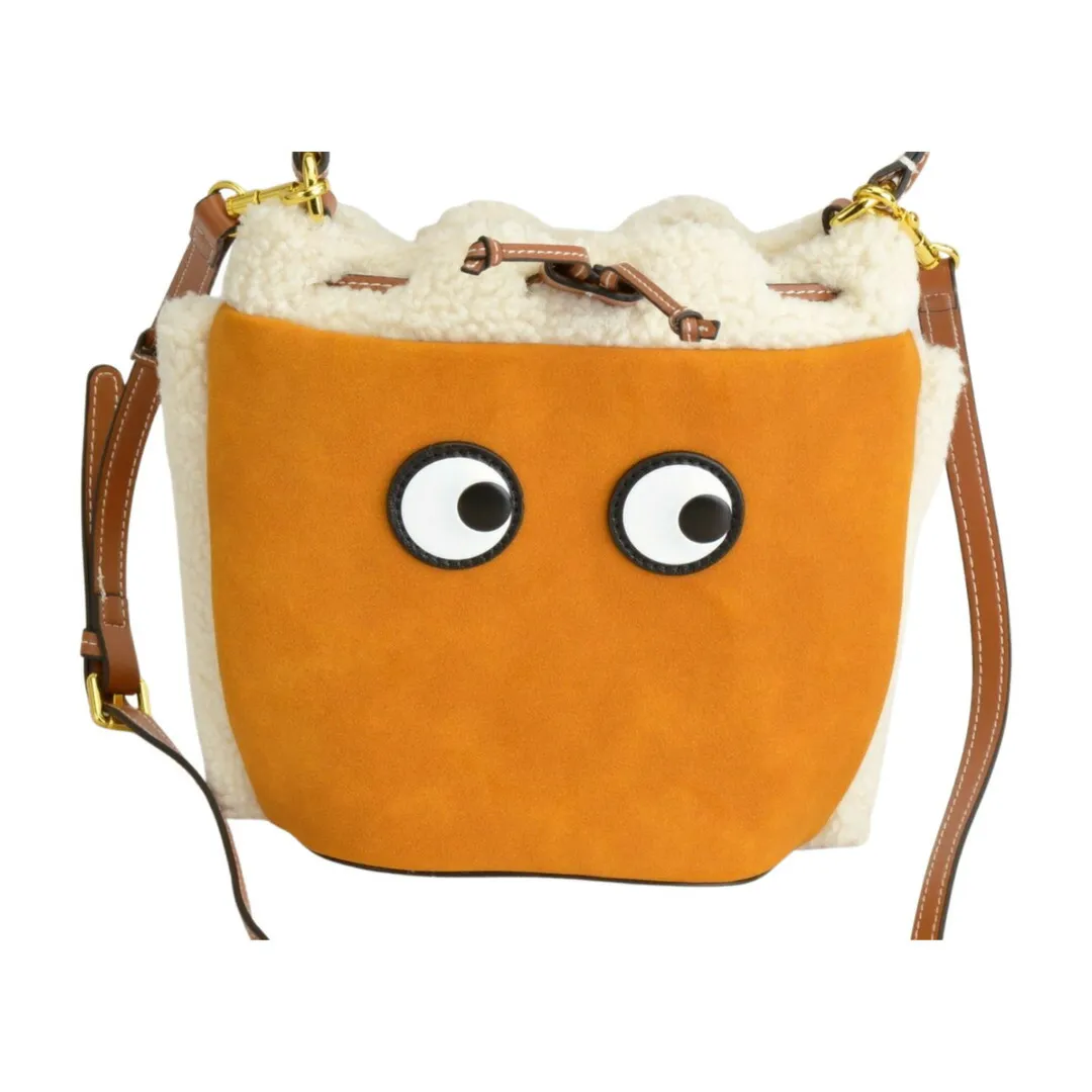 アニヤハインドマーチ ANYA HINDMARCH ショルダーバッグ キャメル