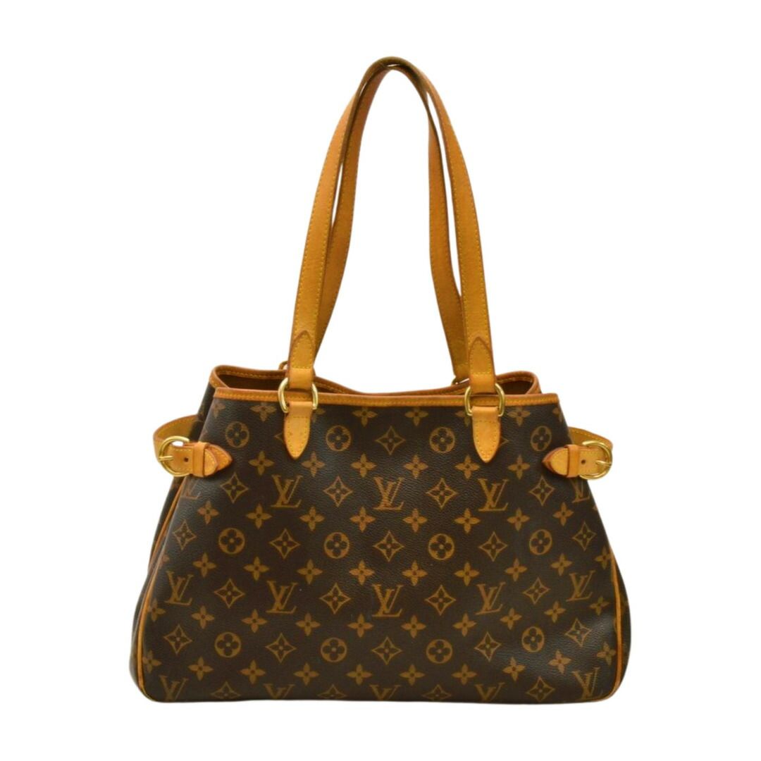 ルイヴィトン Louis Vuitton モノグラム バティニョール オリゾンタル ブラウン トートバッグ M51154 レディース F-B6822