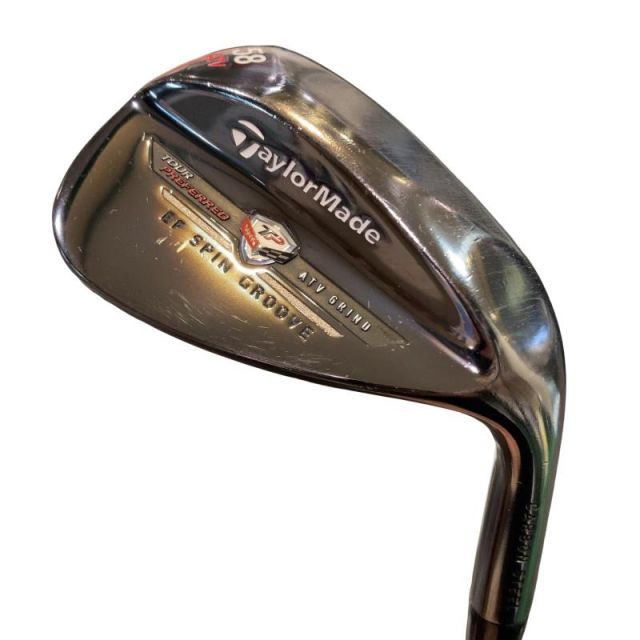 【中古】 テーラーメイド TOUR PREFERRED EF SPIN GROOVE(2016) スモーク 58°/ATV ウェッジ WG Dynamic Gold (フレックスS) メンズ 男性用 右利き 右用 Cランク ゴルフクラブ