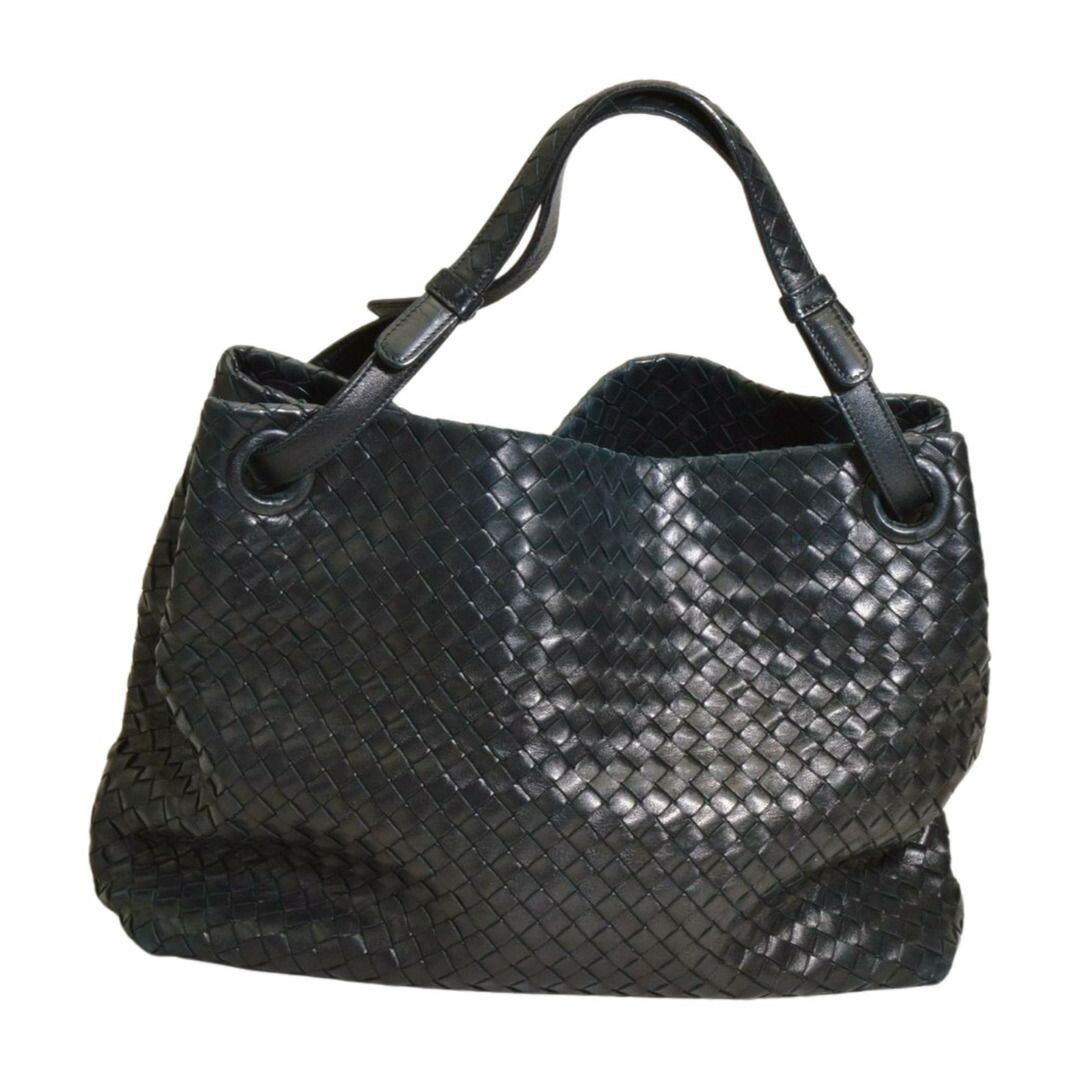 ボッテガヴェネタ BOTTEGA VENETA トートバッグ イントレチャート ブラック レディース F-B6850