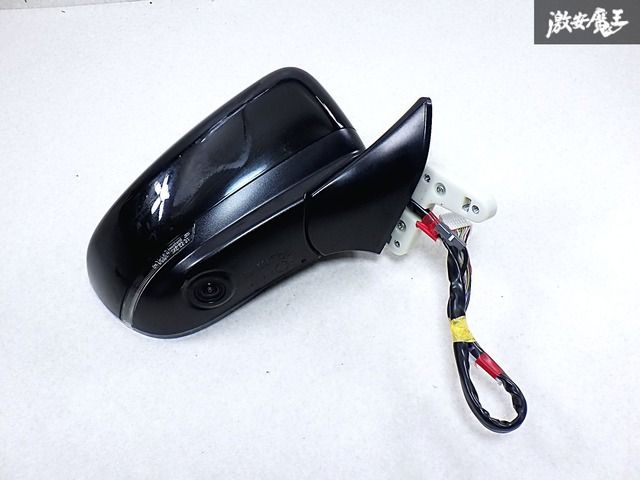 【動作OK】スバル 純正 GUD クロストレック ドアミラー サイドミラー 電動格納 13ピン 右 右側 Murakami J938 D4S ブラックパール 即納