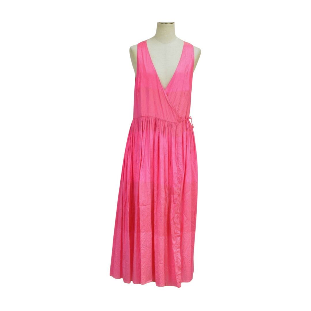 ドーサ dosa rajasthani dress band ワンピース/ドレス シルク ロング丈 薄手 2サイズ ピンク レディース F-M13660