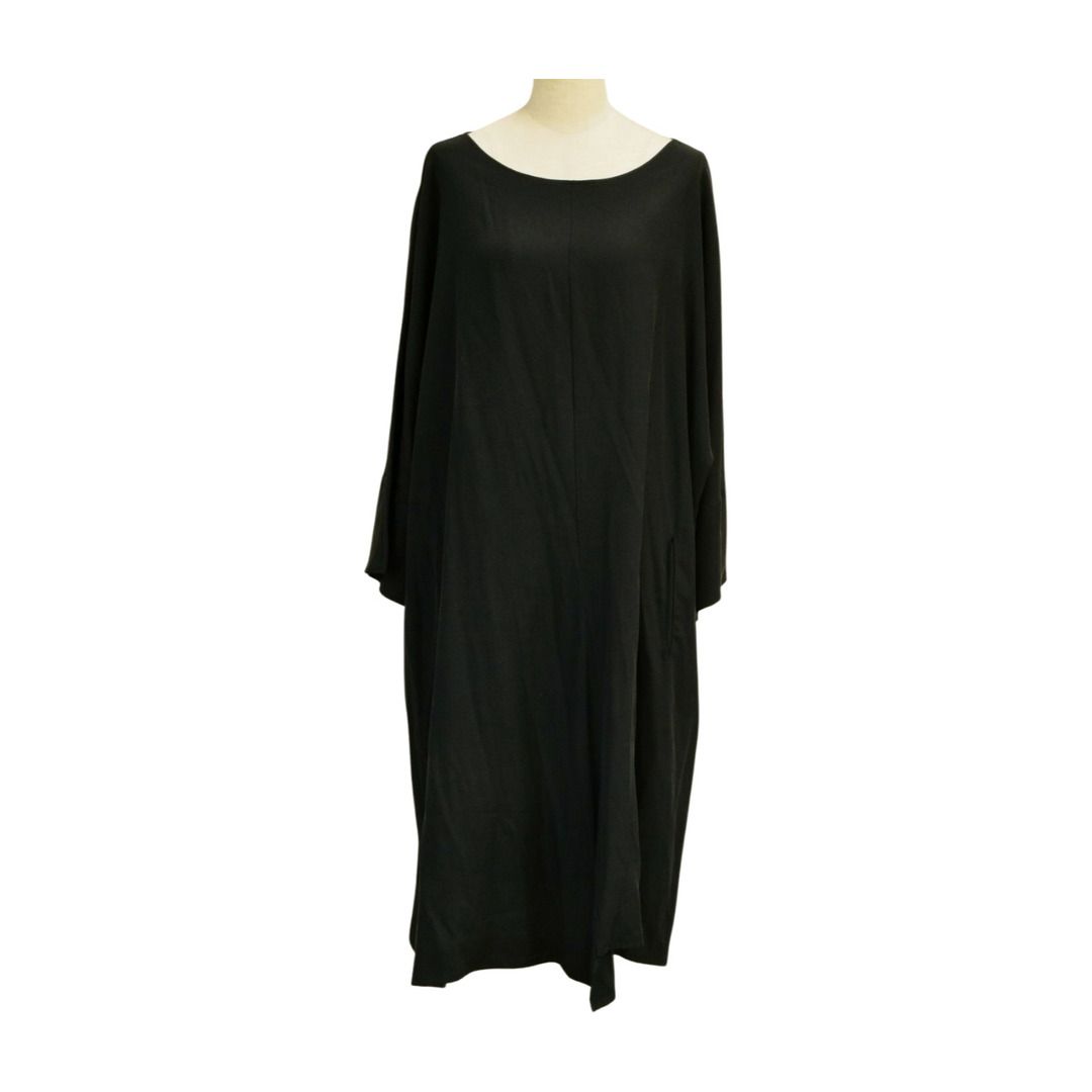 ヨウジヤマモト ノアール Yohji Yamamoto NOIR コットン 切替デザインレイヤード ワンピース ブラック サイズ 1 レディース F-M13618 7,112円