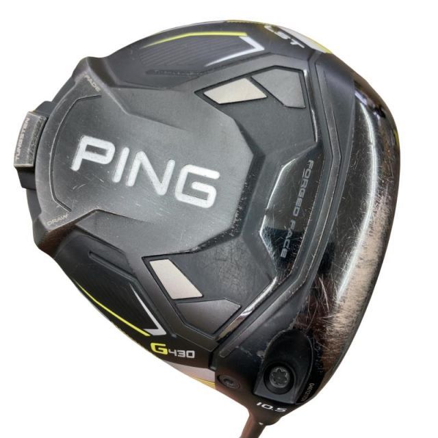 【中古】 ピン G430 LST 10.5° ドライバー DR 純正特注シャフト (フレックスS) メンズ 男性用 右利き 右用 Cランク ゴルフクラブ