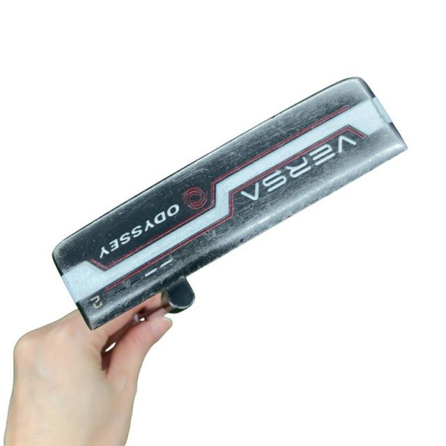 【中古】 オデッセイ VERSA #2 ブラック 34インチ パター PT スチール (フレックスその他) メンズ 男性用 右利き 右用 Cランク ゴルフクラブ