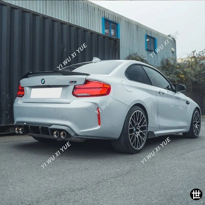 BMW F22 F87 M2 220I 228I M235I M240I クーペ 2014-2021 M4スタイル リアトランクスポイラーウィング リアブートスポイラー カーアクセサ