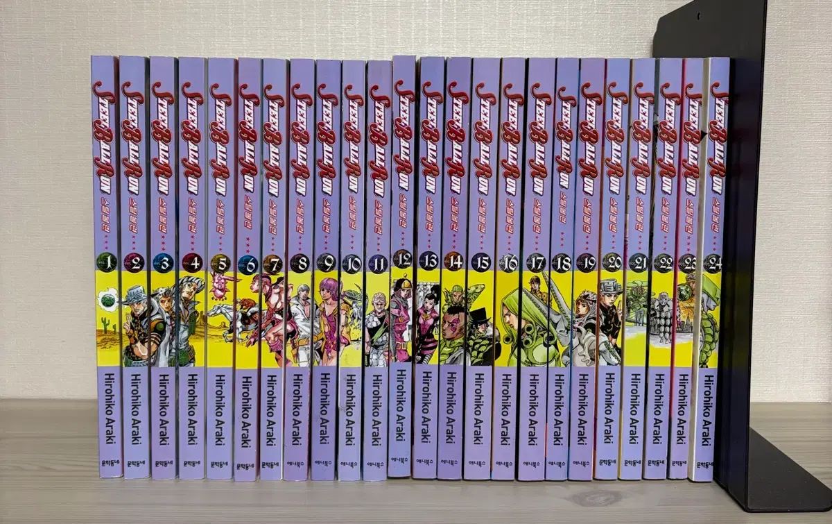 ジョジョの ジョジョの奇妙な冒険 ジョジョ 7 部 スチールボールRUN 漫画 全巻 1 24 巻 単行本
