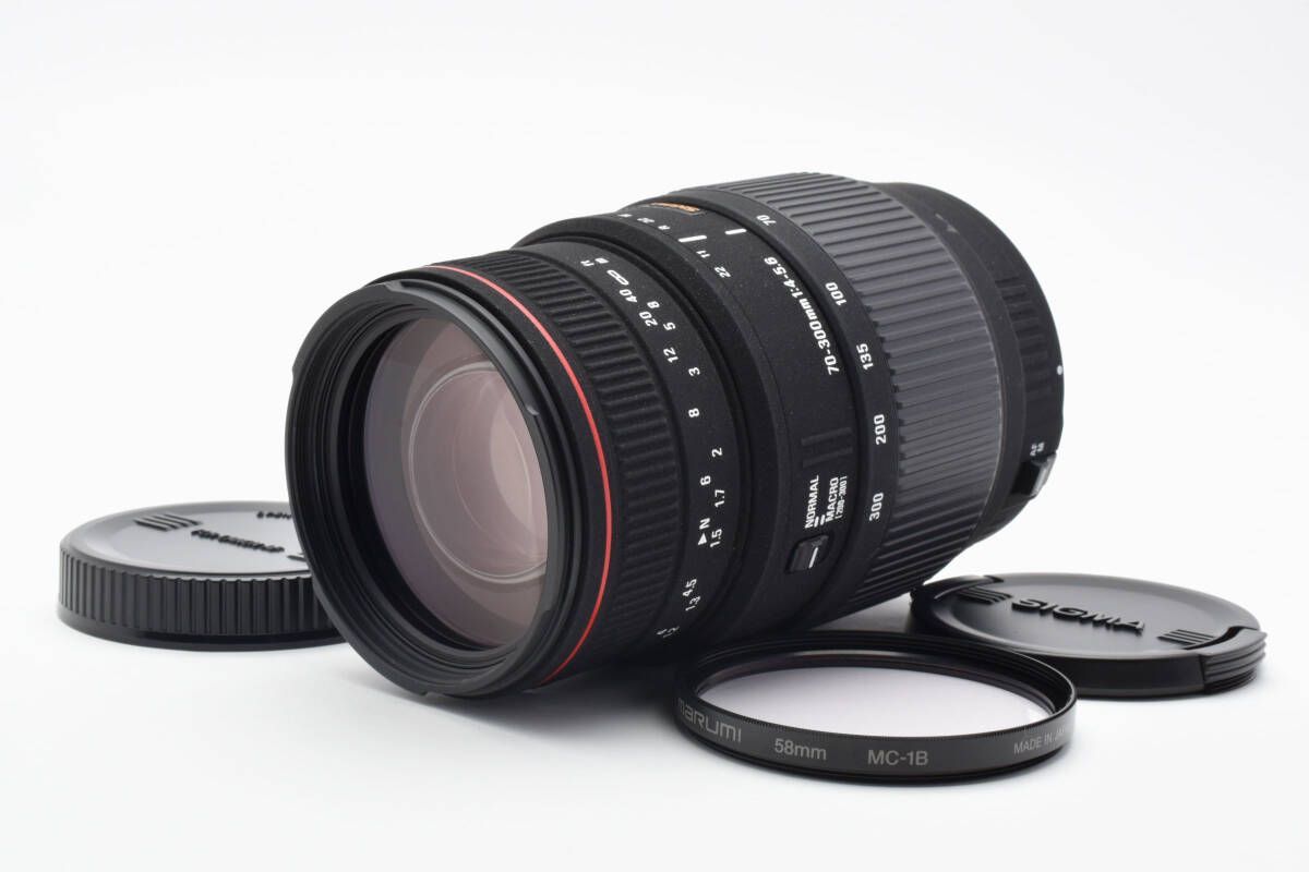 ★美品★シグマ SIGMA APO 70-300mm F4-5.6 DG MACRO キャノン用★ W0644＃5301