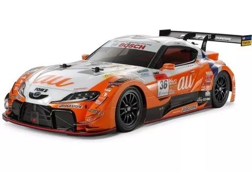 【新品】ラジコン 1/10 au TOM’S GR Supra (TT-02シャーシ) 「電動RCカーシリーズ」 [58703]