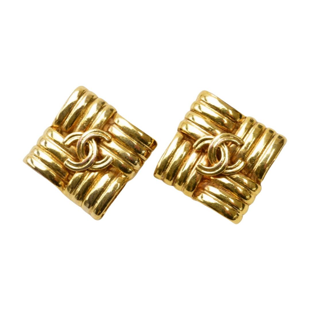 シャネル Chanel イヤリング ココマーク メタル ゴールド 96 P アクセサリー ジュエリー レディース F-YA1015