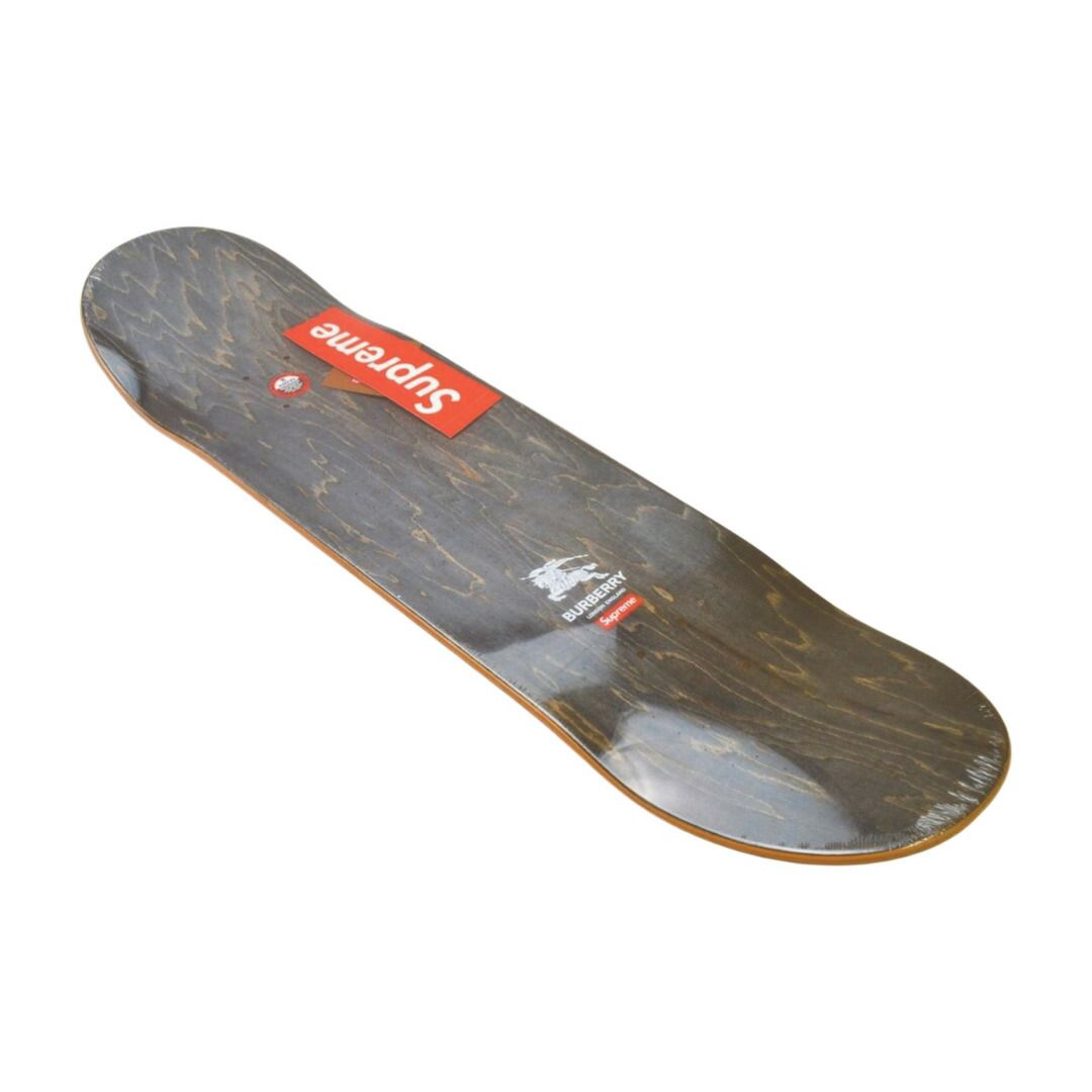 シュプリーム Supreme 2022年春夏 Burberry Skateboard Deck デッキ スケートボード ベージュxダークブラウン メンズ F-YA1046