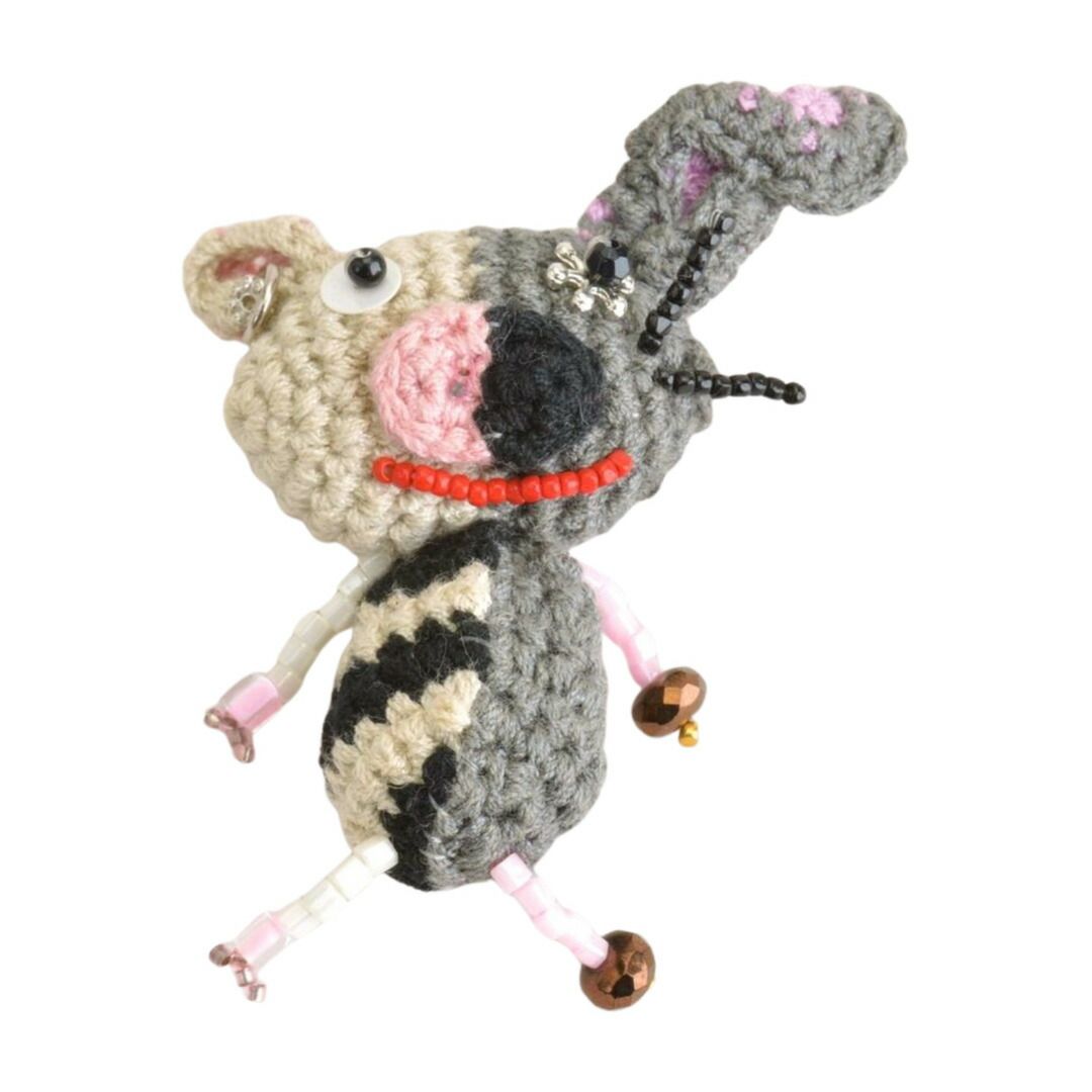 ✨新品★ブローチ付✨ ALBEROBELLO アルベロベロ ワンピース ぶたさん アルベロベロ ALBEROBELLO ブローチ ぶたさん ビジュー ベージュ