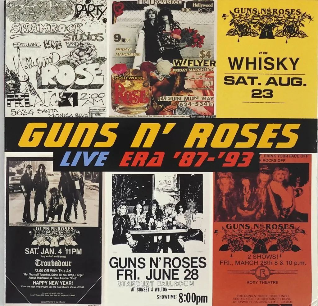 【中古】LPレコード Guns N’Roses / Live Era ’87-’93[輸入盤]
