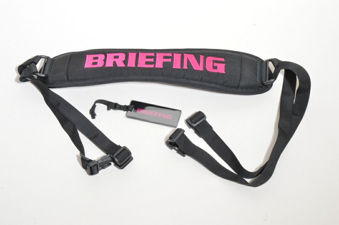 BRIEFING GOLF WIND AND SEA ブリーフィング ウィンダンシー キャディバッグ CR-4 #03 WDS 黒×ピンク メンズ F-YA1097