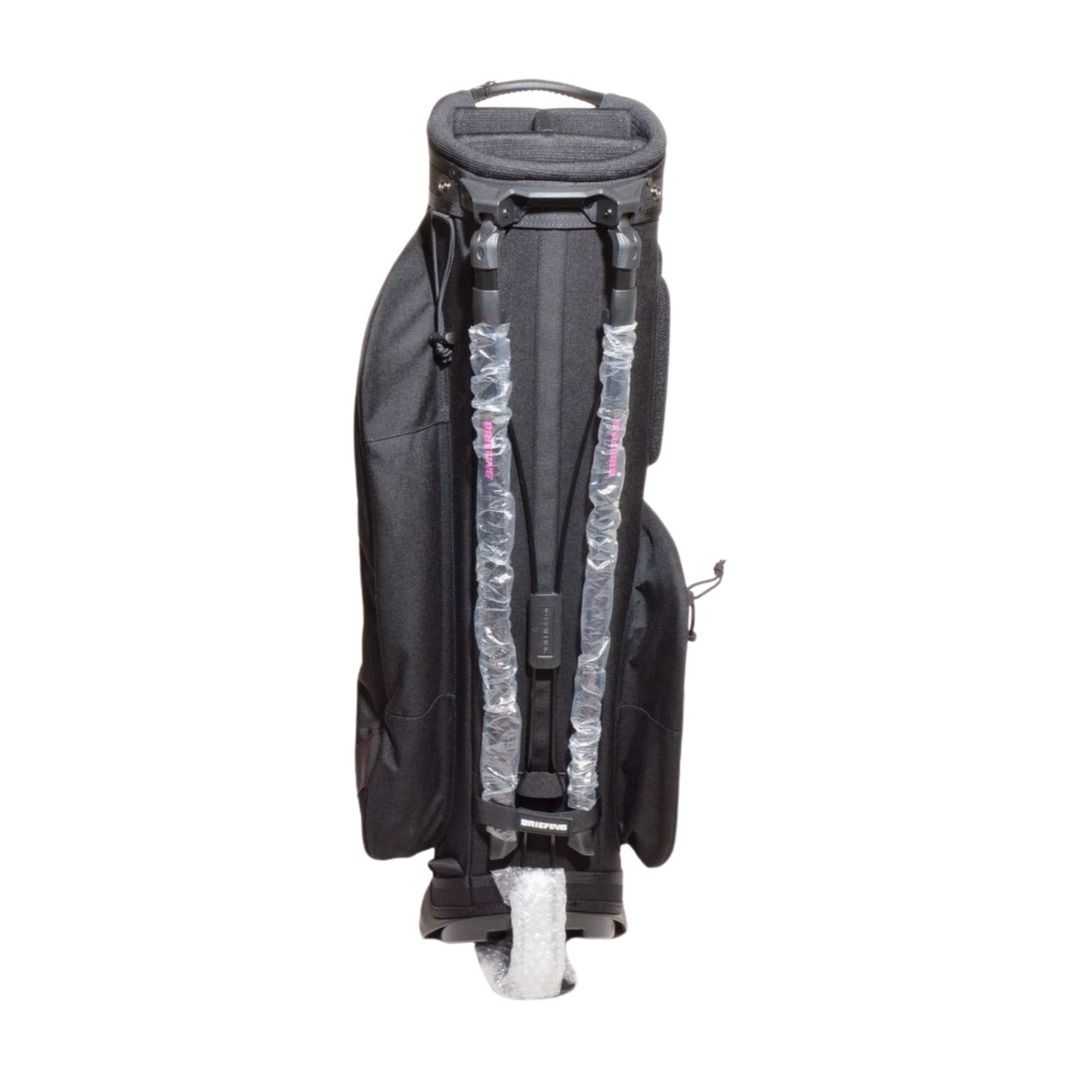 BRIEFING GOLF WIND AND SEA ブリーフィング ウィンダンシー キャディバッグ CR-4 #03 WDS 黒×ピンク メンズ F-YA1097