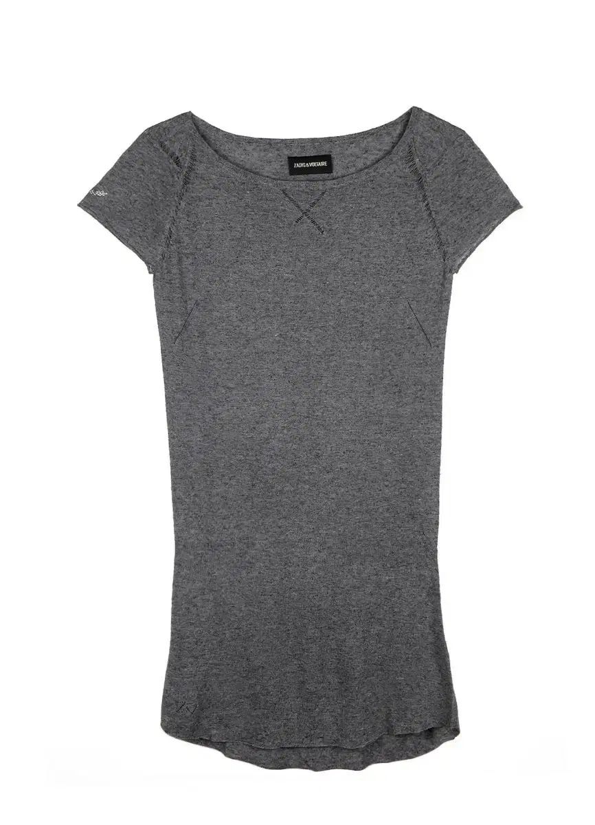 ZADIG&VOLTAIRE ザディグ・エ・ヴォルテール グレー ONE PIECE ニット