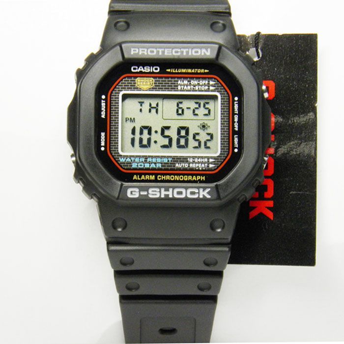 CASIO(カシオ)G-SHOCK(ジーショック)Gショック DW-5000-1JF 2001年 ファースト復刻 スクリューバックモデル【未使用品】
