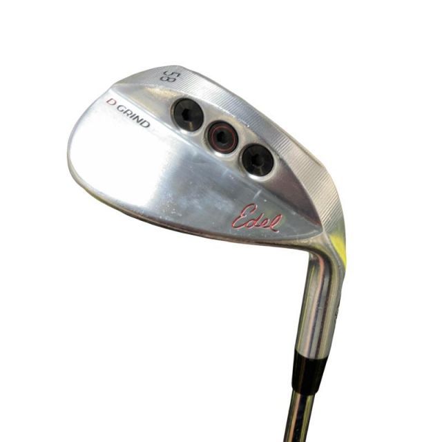 【中古】 Edel GOLF Edel GOLF SMSウェッジ 58° DーGRIND ウェッジ WG 純正特注シャフト (フレックスS) メンズ 男性用 右利き 右用 Cランク ゴルフクラブ