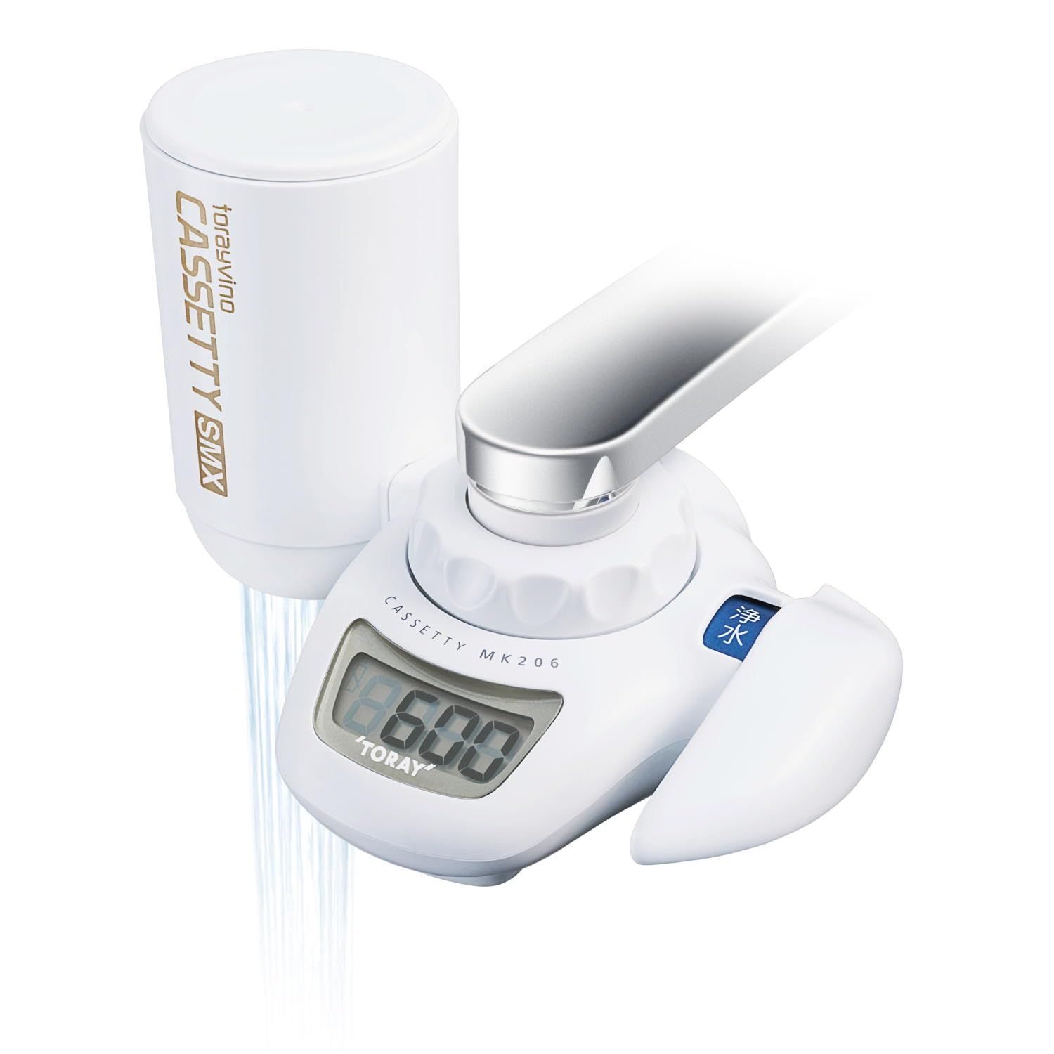 東レ トレビーノ 浄水器 蛇口 直結型 (高水圧/高除去/13項目クリア/30%節水) 日本製 MK206SMX カセッティシリーズJu 62f250a2
