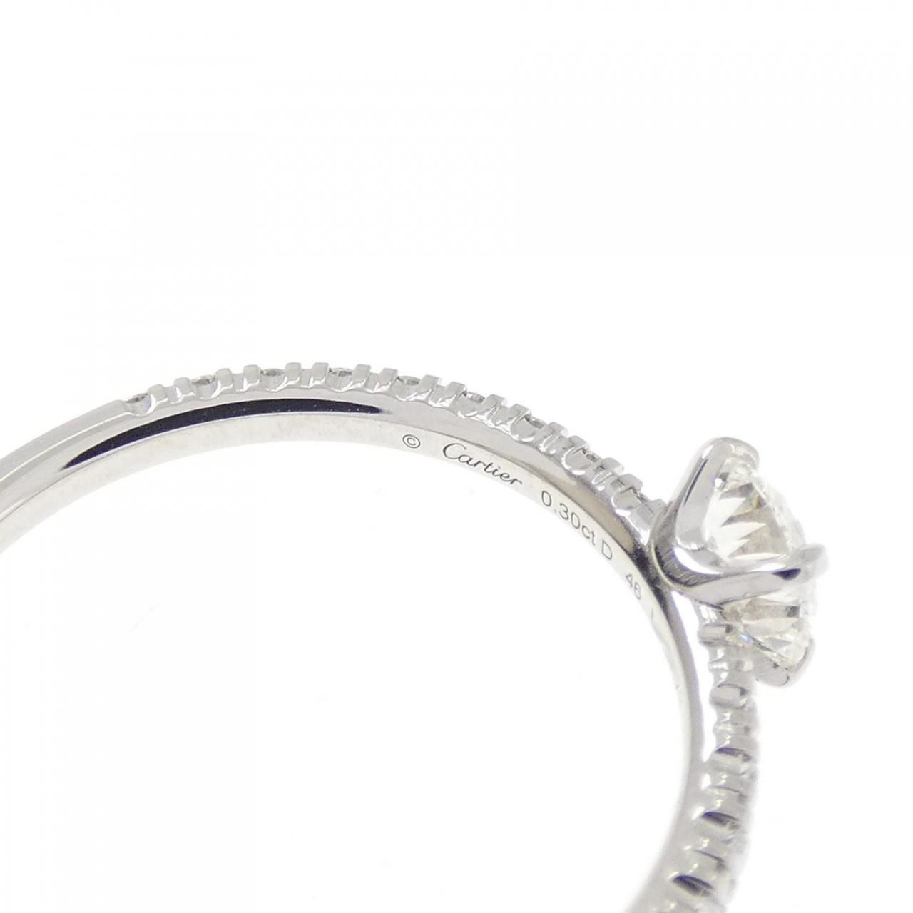 カルティエ エタンセル リング 0.30CT - メルカリ
