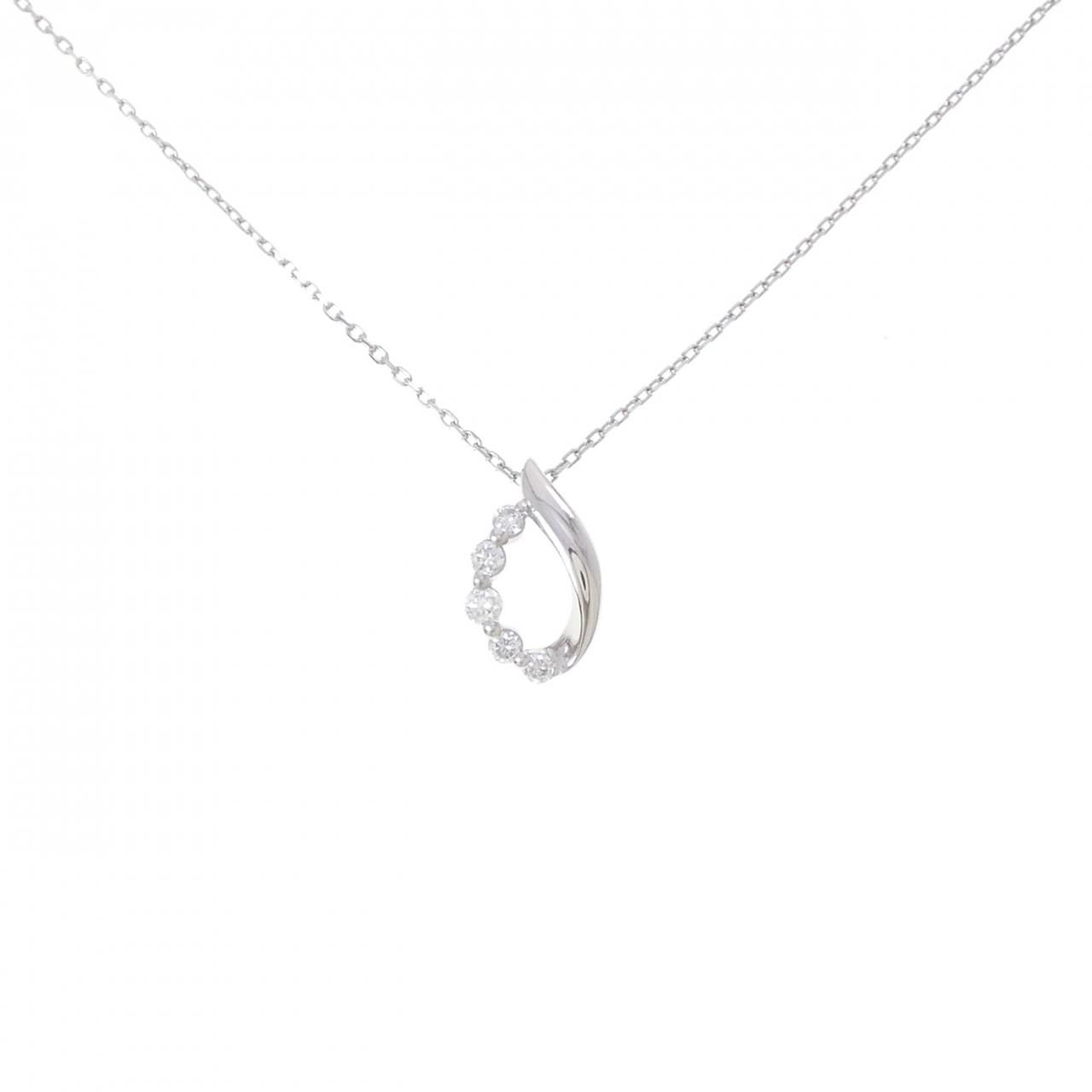 ヴァンドーム ダイヤモンド ネックレス 0.12CT