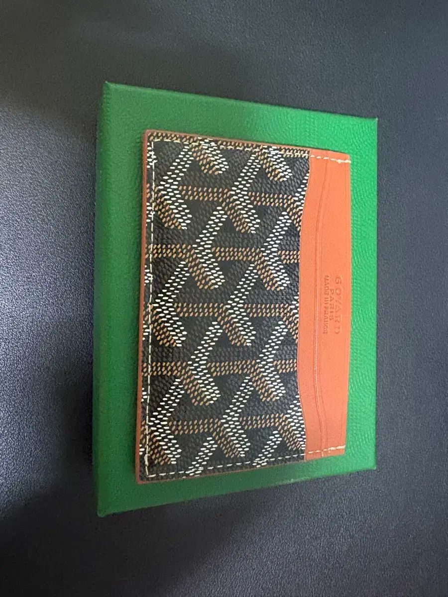 Masion Goyard ゴヤール サン・シュルピス カード ホルダー ノワール タン