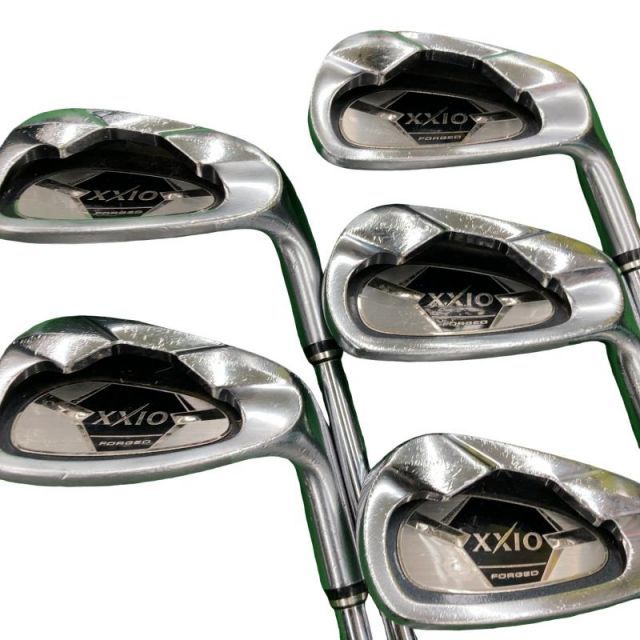 【中古】 ダンロップ XXIO FORGED(2009) 6S アイアンセット IR NS PRO 950GH (フレックスS) メンズ 男性用 右利き 右用 Cランク ゴルフクラブ