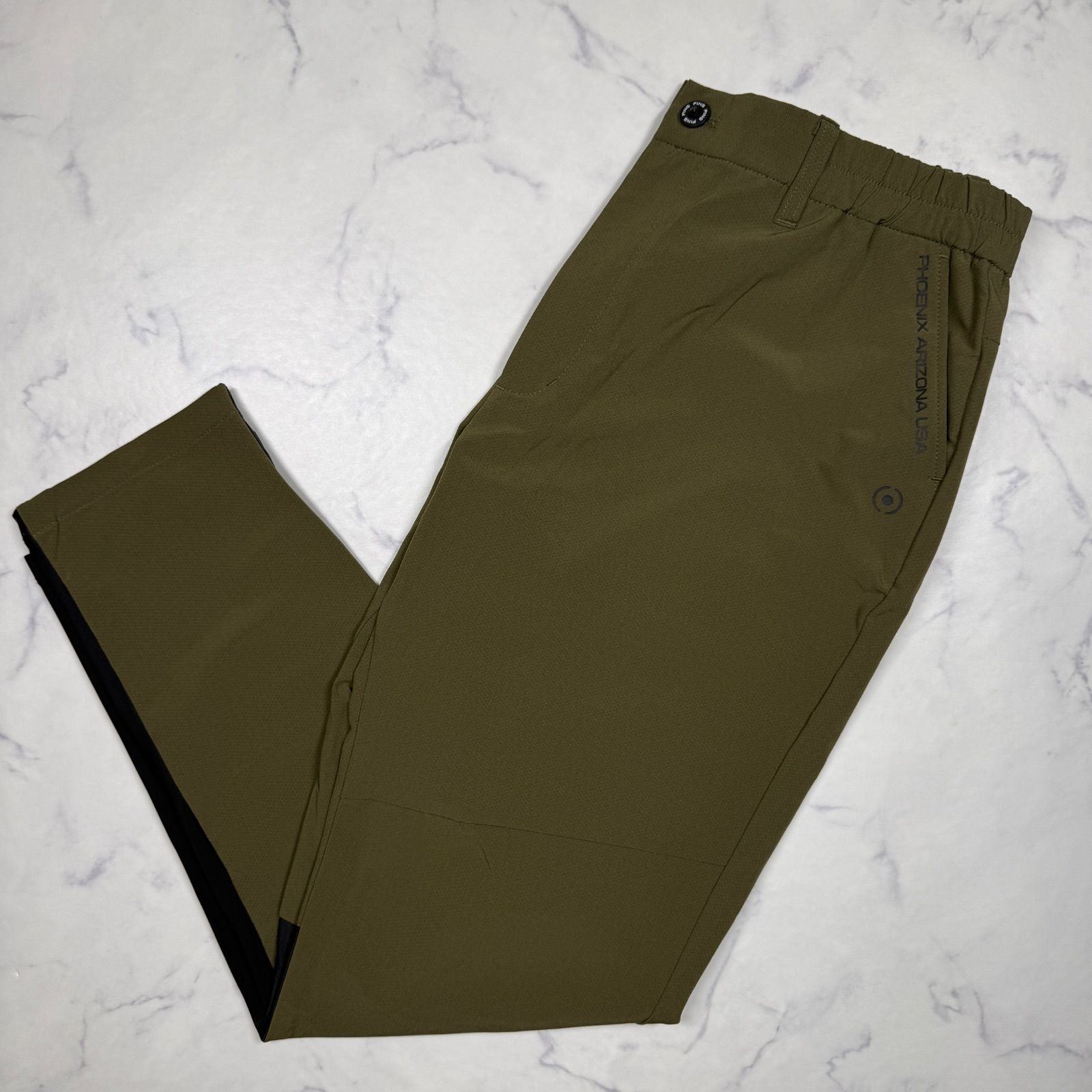 美品】PING ピン ジョガーパンツ カーキ ストレッチ ゴルフパンツ
