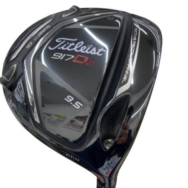 【中古】 タイトリスト 917 D2 9.5° ドライバー DR リシャフト (フレックスその他) メンズ 男性用 右利き 右用 Cランク ゴルフクラブ