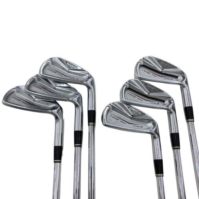 【中古】 ブリヂストン TOURSTAGE X-BLADE 705 TYPE S 6S アイアンセット IR Dynamic Gold (フレックスS) メンズ 男性用 右利き 右用 Dランク ゴルフクラブ