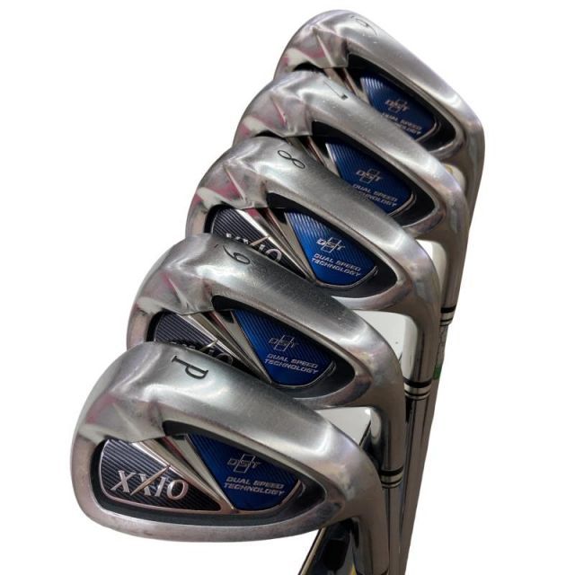【中古】 ダンロップ XXIO(2014) 5S アイアンセット IR NS PRO 900GH D.S.T for XXIO (フレックスR) メンズ 男性用 右利き 右用 Cランク ゴルフクラブ