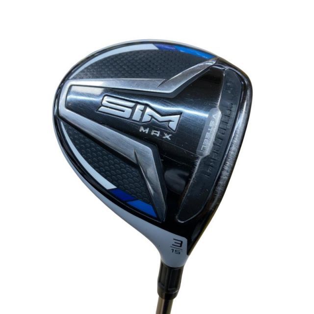 【中古】 テーラーメイド SIM MAX 3W フェアウェイウッド FW Diamana ZF60 (フレックスS) メンズ 男性用 右利き 右用 Cランク ゴルフクラブ