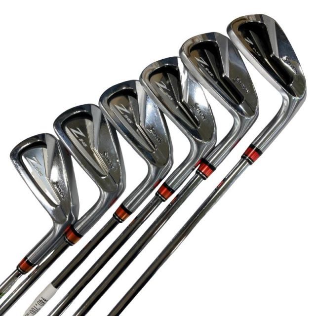 【中古】 ダンロップ SRIXON Z545 6S アイアンセット IR NS PRO 980GH D.S.T (フレックスS) メンズ 男性用 右利き 右用 Cランク ゴルフクラブ