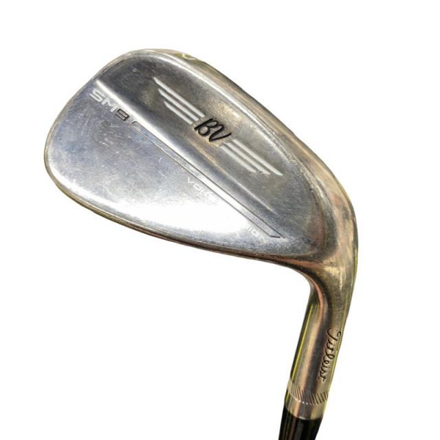 【中古】 タイトリスト VOKEY SPIN MILLED SM9 ブラッシュドスチール 52°/12°F ウェッジ WG Dynamic Gold (フレックスS) メンズ 男性用 右利き 右用 Cランク ゴルフクラブ