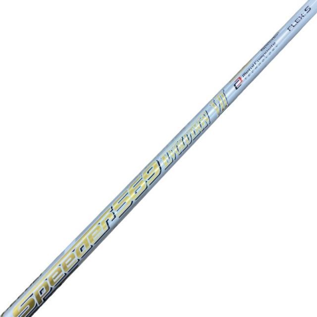 【中古】 ダンロップスリーブ付き(ZX MkII系) フジクラドライバー用 シャフト Speeder 569 EVOLUTION VII (フレックスS)Bランク ゴルフクラブ