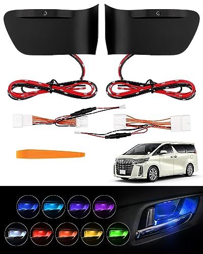 Mixsuper アルファード ヴェルファイア 30系に適合 インナーハンドルイルミネーション ドアハンドル イルミネーション ALPHARD VELLFIRE 30系 前期/後期 2015年1月? インナードア ハンドル ledイルミ 9色 9ab0e8f8