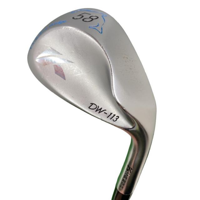 【中古】 キャスコ Dolphin Wedge DW-113 58° レディース ウェッジ WG Dolphin DP-151 (フレックスL) レディース 女性用 右利き 右用 Cランク ゴルフクラブ