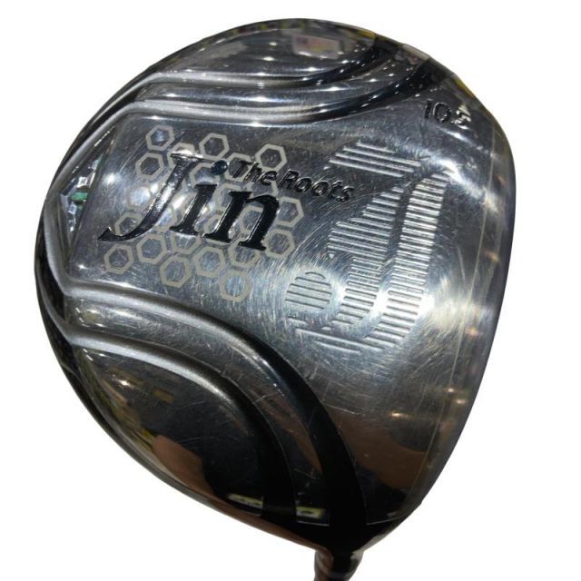 【中古】 ルーツゴルフ(旧ゴーセン) The ROOTS Jin 10.5° ドライバー DR Jin オリジナルカーボン(ドライバー) (フレックスR) メンズ 男性用 右利き 右用 Cランク ゴルフクラブ