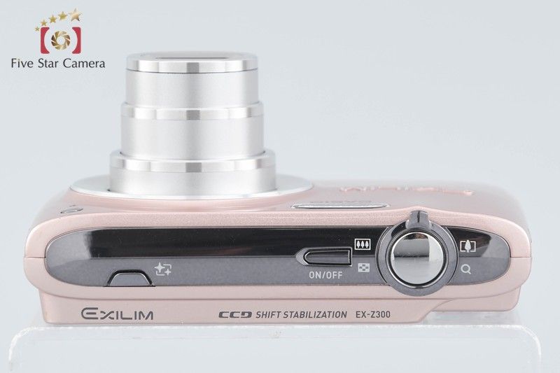 カメラ 【】CASIO カシオ EXILIM ZOOM EX-Z300 ピンクゴールド