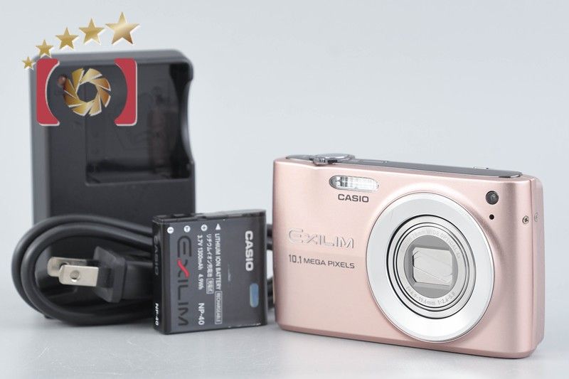 カメラ 【】CASIO カシオ EXILIM ZOOM EX-Z300 ピンクゴールド
