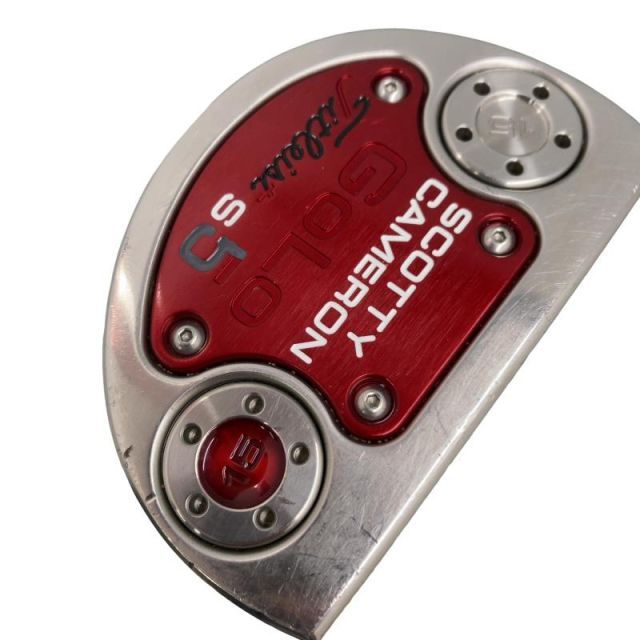 【中古】 タイトリスト SCOTTY CAMERON GoLo S 5 34インチ パター PT スチール (フレックスその他) メンズ 男性用 右利き 右用 Cランク ゴルフクラブ